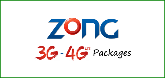 Complete Details of Zong 3G,4G Packages