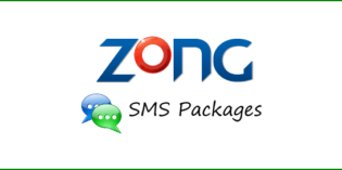 Zong Daily, Weekly and Monthly SMS Packages