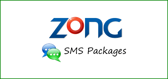 Complete Details of Zong Sms Packages