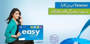 Telenor brings Easy Card for subscribers with Charges RS 300