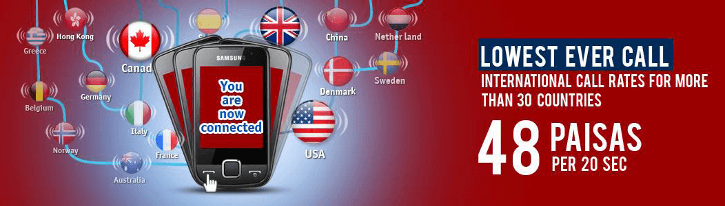 Warid launches international call package 48 Paisa offer