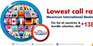 Details of Zong international call packages and rates