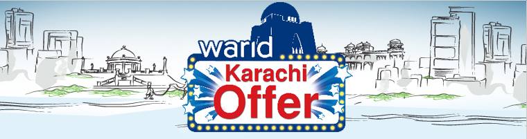 Warid introduces Karachi offer for its subscribers