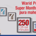 Warid brings Super Bundle and Monthly Bundle for Postpaid
