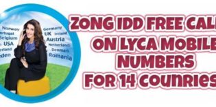 Zong brings IDD Free Calls Service for Lyca Mobile Numbers