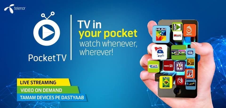 Telenor introduces Telenor Pocket TV service for its Customers