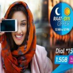 Get Telenor Raat Din Internet Offer by dialing *150#