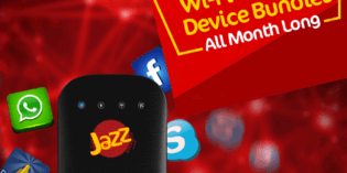Mobilink Jazz 4G Wifi & Wingle Devices