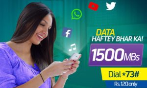 Telenor Weekly Internet Bundle Data Haftey Bhar Ka
